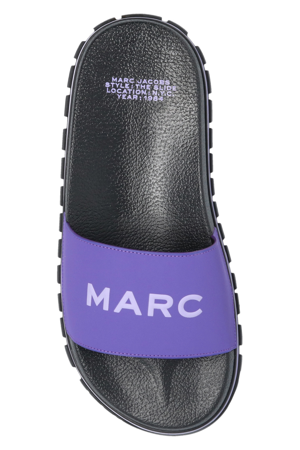 Purple Slides with logo Marc Jacobs - Marc jacobs пробник